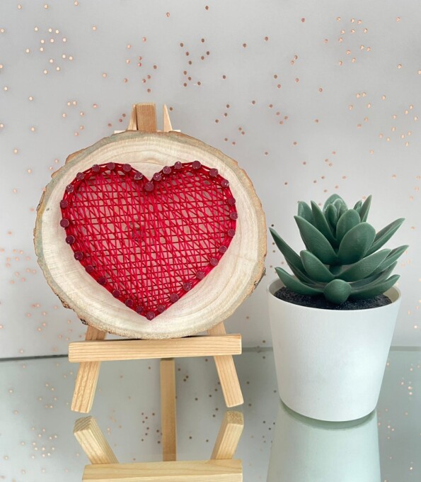 String Art Heart