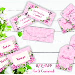 PINK CITY BLOOMING SUITE -STATIONERY BOX
