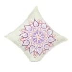 Mandala Handpainted White Cushion Cover 1024×1024@2x