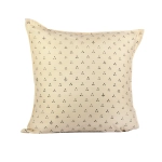Guthali Spotted Cream Handpainted Cushion Cover