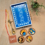 Mughal miniature hand painted gift combo