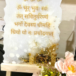 Gayathri mantra – Resin Work