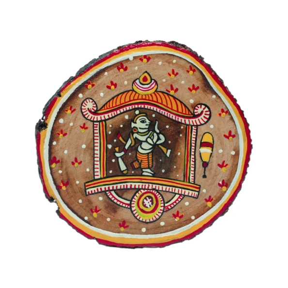 Handmade Coaster Puranic Ganjifa Office Decor Set Guthali.com 1024x1024@2x