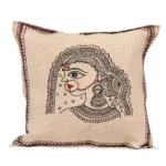 Handpainted Rajasthani Cushion Cover In Beige 1024x1024@2x