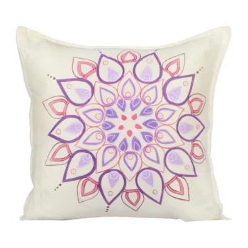 Mandala Handpainted White Cushion Cover 1024x1024@2x