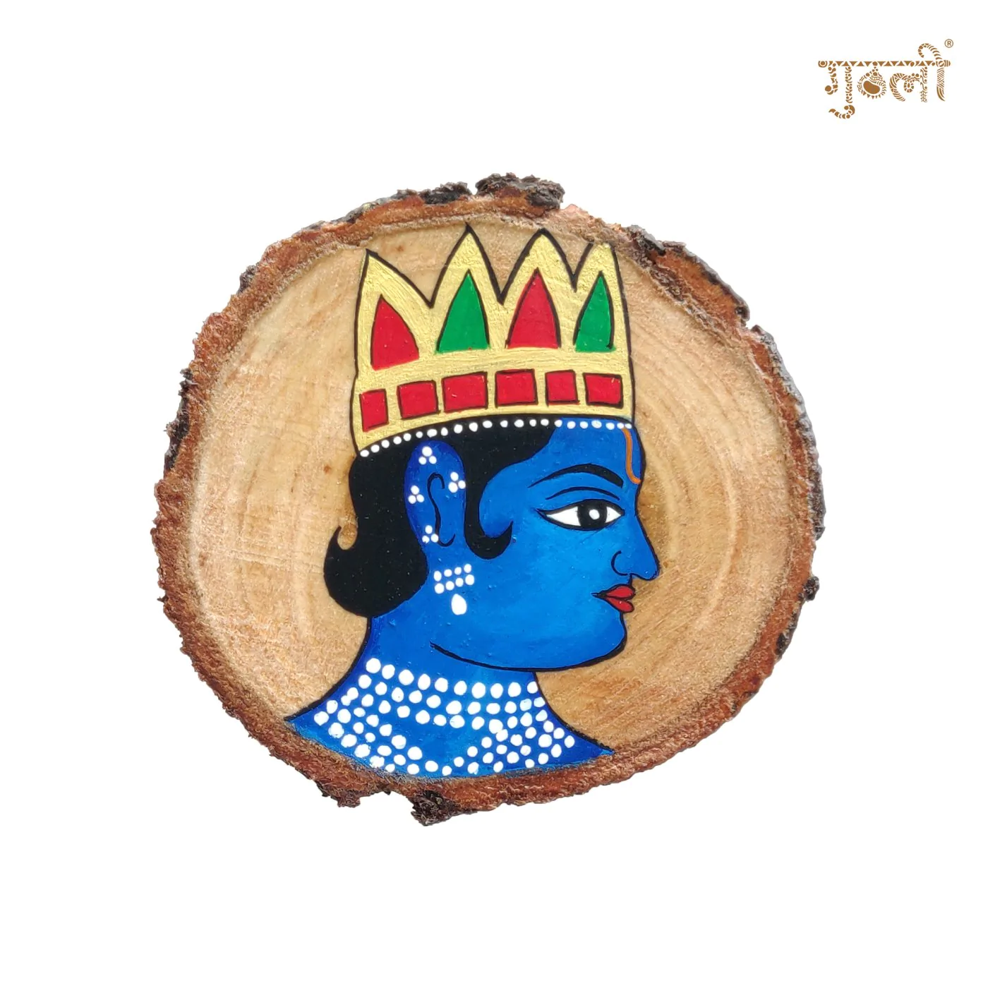 Miniature Art Wooden Coaster Made By Hand Online Buy 1024×1024@2x