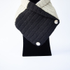Freshly Handmade Black Woolen Winter Cowl Scarf| Neck Warmer |Collar for Men and Women |Free Size | Ideal Gift