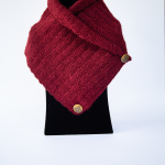 Maroon in Color Freshly Handmade Woolen Winter Cowl Scarf| Neck Warmer |Collar for Men and Women |Free Size | Ideal Gift