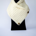 Off White Neck Warmer| Woolen Winter Cowl | Scarf |Collar for Men and Women Free Size | Ideal Gift | Handmade