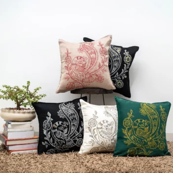 Peacock Cushion Cover Set Of 5 1024x1024@2x
