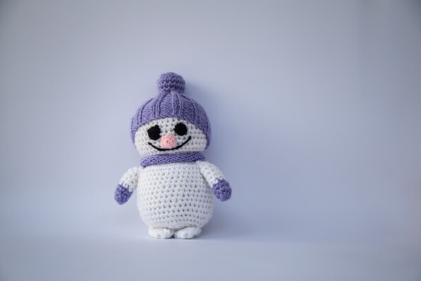 Snowman Mauve Min