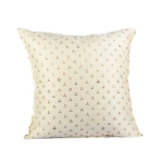 Guthali Spotted White Handpainted Cushion Cover