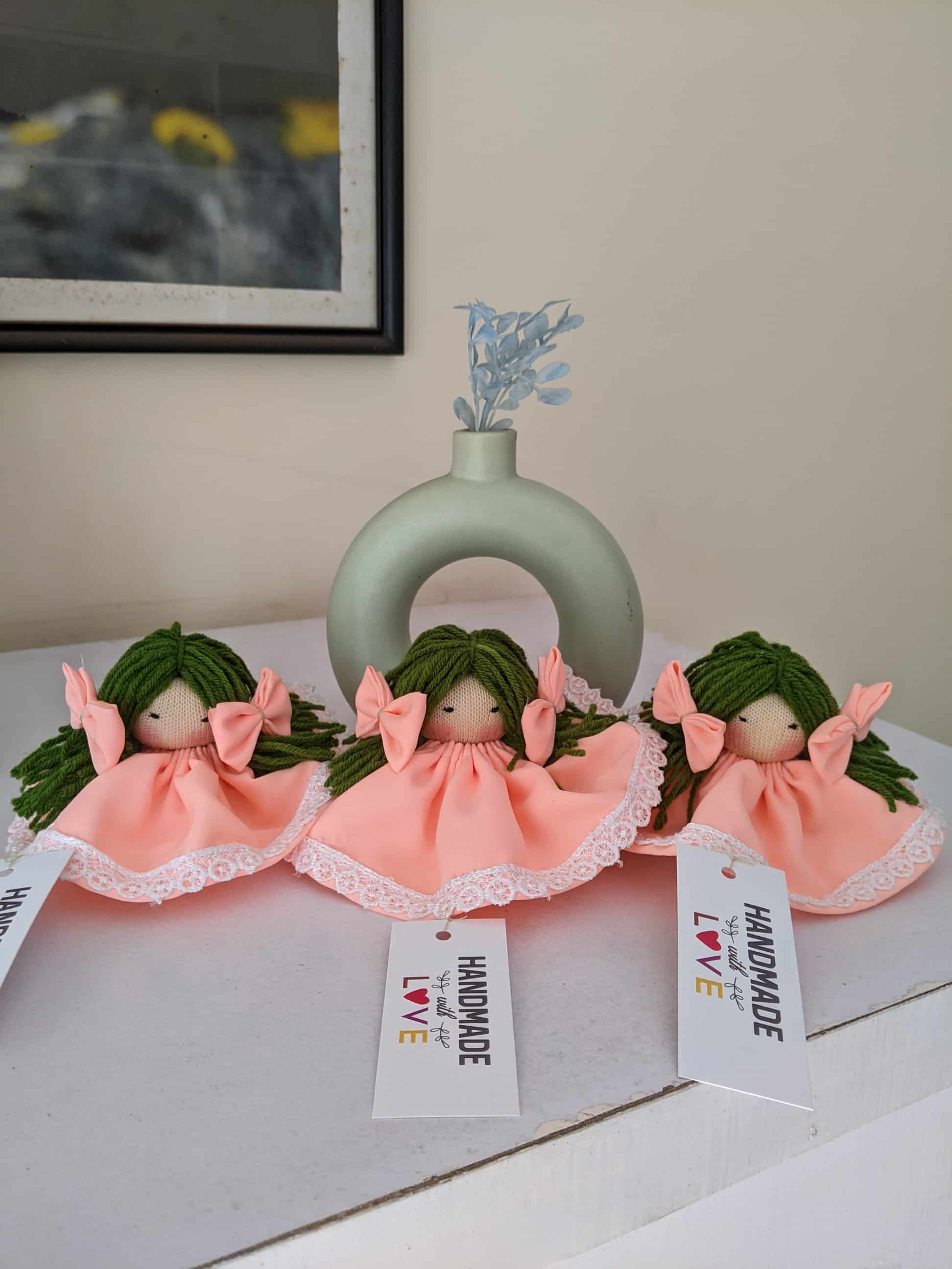 Handmade fragrance dolls set of 3 – Grey