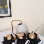 Handmade fragrance dolls set of 3-Black