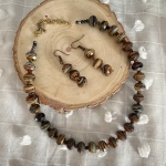 Tigress – Handmade Lampwork Beads Necklace