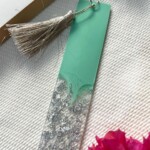Craftin Resin Bookmark- Pastel Green