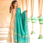 Lambani Khadi Cotton Hand Embroidered Dupatta