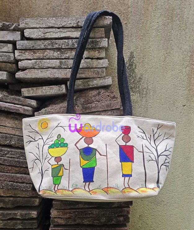 Hand painted 2025 canvas bags