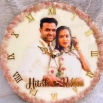 Resin Clock Frame with Photo