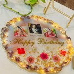 Resin Photo Frame with Flower Preservation