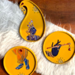 Wall plates in resin finish – Krishna