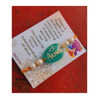 Resin Rakhi Personalized