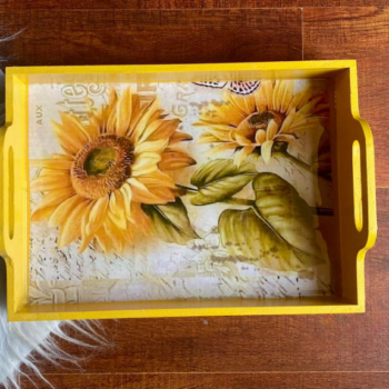 Sunflower Tray