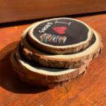 Wood Slice Coasters 3 Cleanup