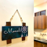 Wooden Bohemian Nameplate Cleanup