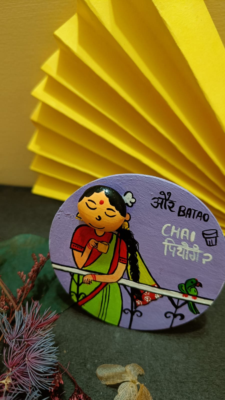 Le Chappal Kha – Fridge Magnet