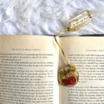 Resin Dried Flower Bookmark