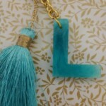 Handmade Letter Keychain