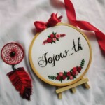 Name Embroidered Hoopart