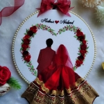 Red Lengha Wedding Hoopart
