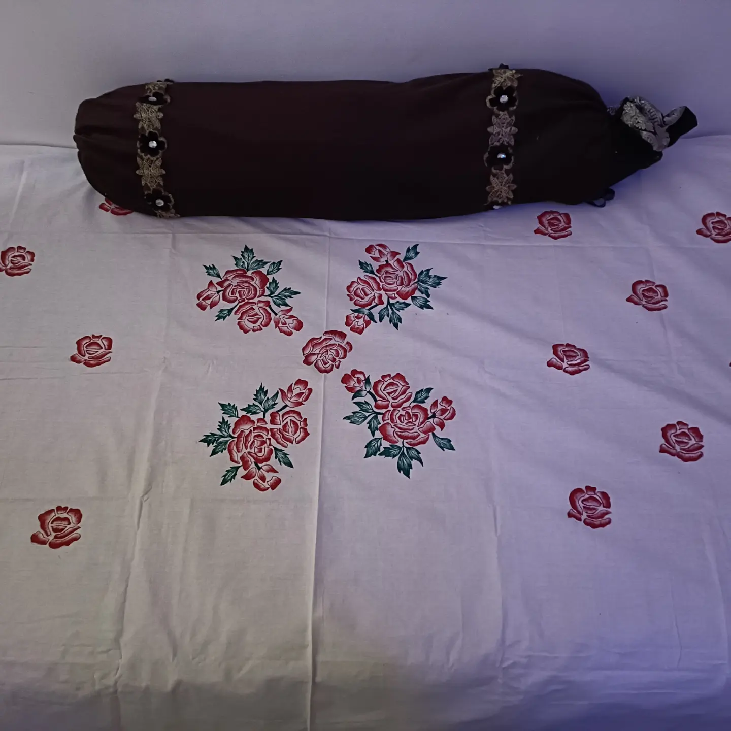 hand-painted double bedsheet