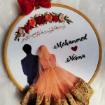 Wedding Embroidered Hoopart