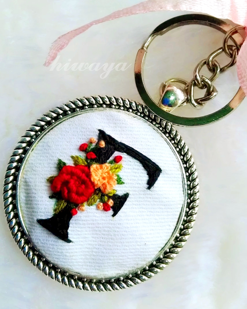 Embroidery Keychain