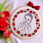 Single Outline Embroidery Hoopart