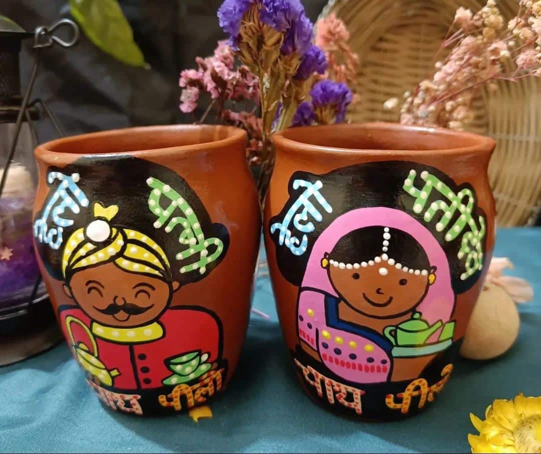 Customized Teracotta Coffee Mugs