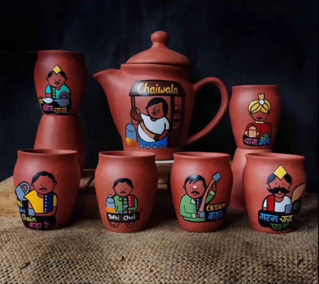 Customized Teracotta Coffee Mugs