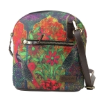 Colour Splash Flower Crossbody Bag For Women And Girls