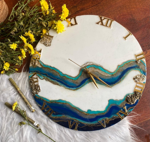 Ocean Theme Clock