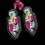 Quirky peacocks studs – 9