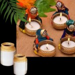 Kathputli t light holders