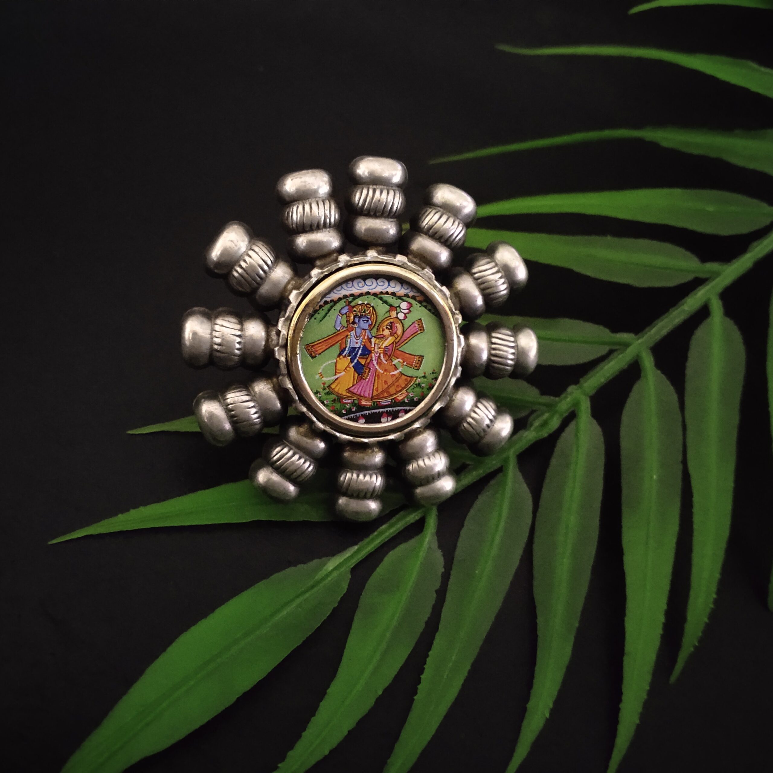 Radha Krishna ring -g1