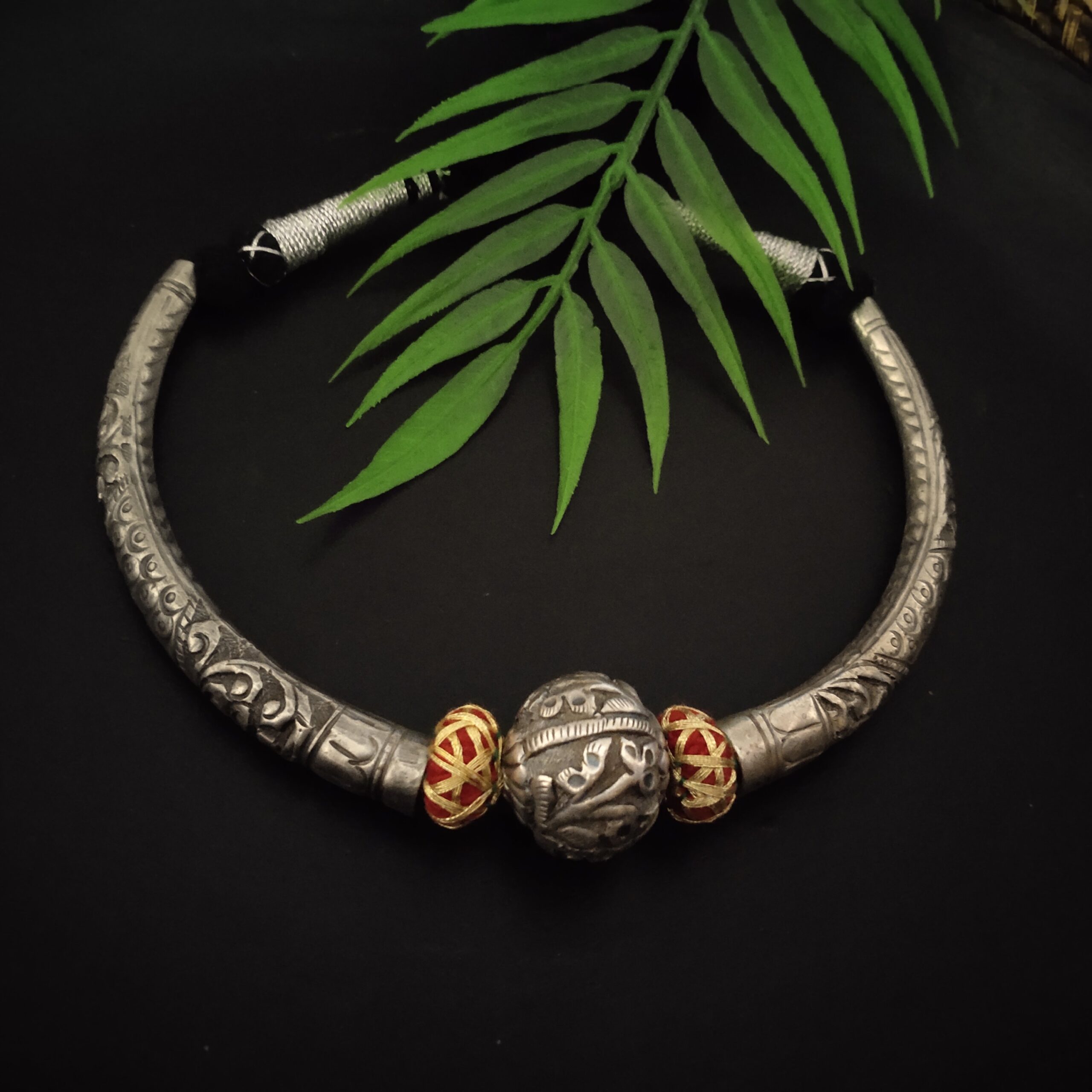Fusion tribal neckpiece -22