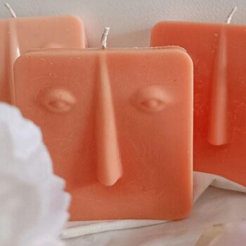 Picaso Face Candle 1