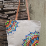HAND PAINTED CANVAS BAG HPCB-T1-D3