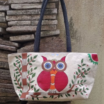 HAND PAINTED CANVAS BAG HPCB-T2-D3
