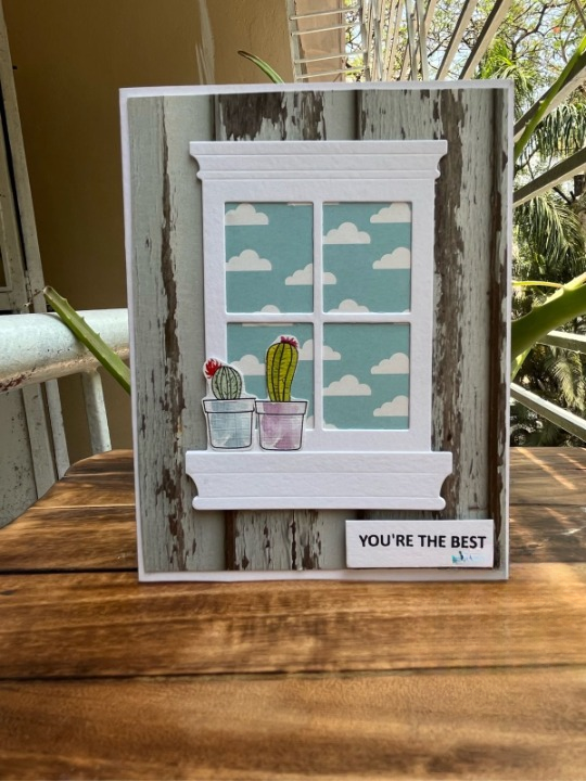 Cute Greeting Card You make my heart bloom Craftin